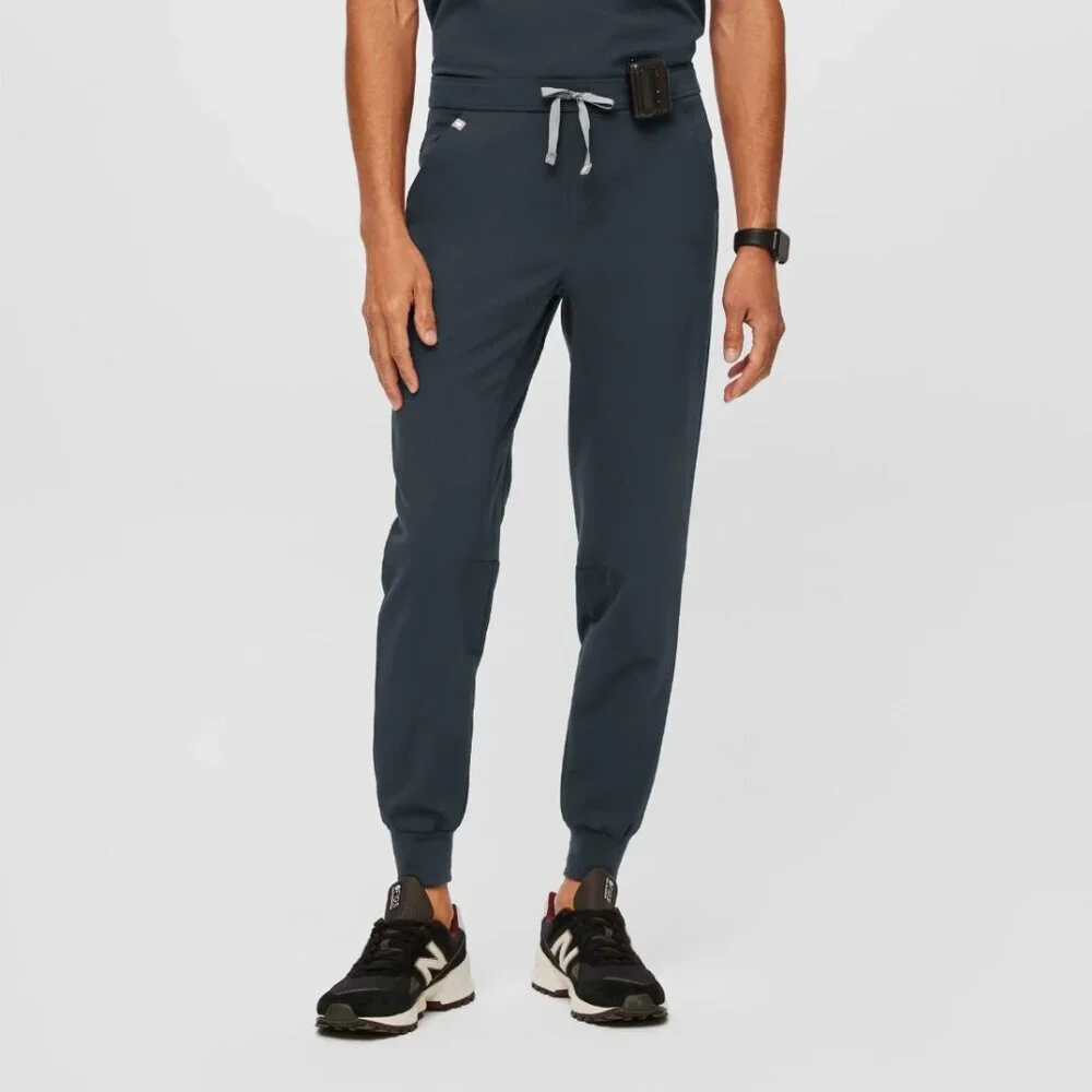 FIGS Men's Tansen Jogger Scrub Pants in Dark Harbor PO #3013, size M
